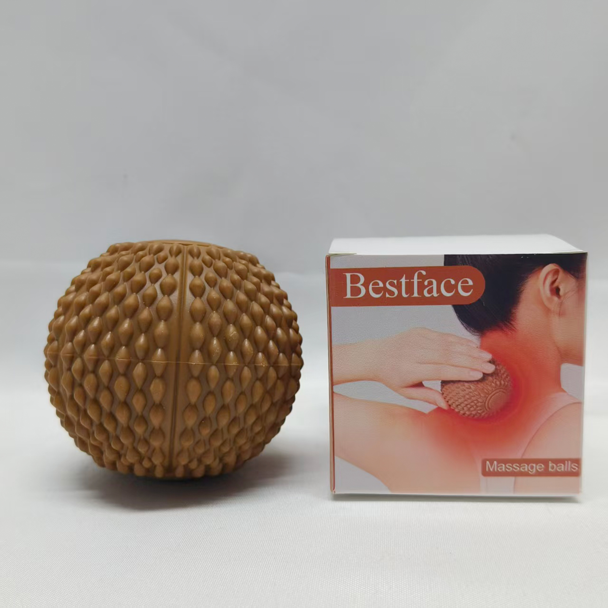 Bestface-Massage balls,Hand & Back Massage Ball - Relieve Pain from Plantar Fasciitis, Tight Muscles & Sore Feet - Massage Tool. - Image 8