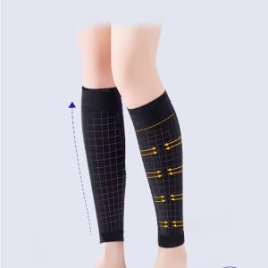 Hirest-Medical compression stockings,20-30 mmHg Medical Compression Socks for Women & Men, Knee High Open Toe Stockings, Circulation Support & Comfort Hose